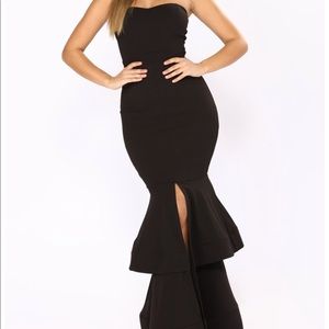 Can't Leave Me Alone Dress - Black fashion nova